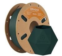 ERYONE Filamento per stampa 3D PLA effetto opaco, 1.75mm Tolleranza ±0.03, 1kg per rotolo, Noir Mat Vert Forêt