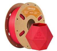 ERYONE Filamento per stampa 3D PLA effetto opaco, 1.75mm Tolleranza ±0.03, 1kg per rotolo, Rosso