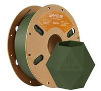 ERYONE Filamento per stampa 3D PLA effetto opaco, 1.75mm Tolleranza ±0.03, 1kg per rotolo, Verde oliva