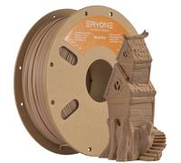 ERYONE Filamento PLA in legno 1.75mm (1KG/1.75 libbre)-mm (leggero), per stampante 3D FDM e penna 1kg 1 bobina wood red