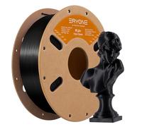 ERYONE High Speed Filament PL 1.75mm +/- 0.03mm, Rapid PLA Plus Filament, 30-400mm/s Hyper Speed PL Filament, 1kg (2.2LBS)/Spool, Black