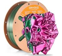ERYONE High Speed Filament Silk Dual Color 1.75mm +/- 0.03mm, Rapid PLA Filament, 30-500mm/s Hyper Speed PLA Filament, 1kg (2.2LBS)/Spool, Red & Green