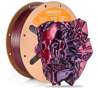 ERYONE High Speed Filament Silk Dual Color 1.75mm +/- 0.03mm, Rapid PLA Filament, 30-500mm/s Hyper Speed PLA Filament, 1kg (2.2LBS)/Spool, Black & Red