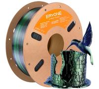 ERYONE High Speed Filament Silk Tricolor PLA 1.75mm +/- 0.03mm, Rapid PLA Filament, 30-500mm/s Hyper Speed Filament, 1kg (2.2LBS)/Spool, Dark Green/Midnight Blue/Black