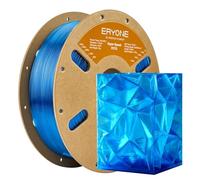 ERYONE High Speed PETG Filament 1.75mm +/- 0.03mm, 3D Printing Filament PETG Fit Most FDM Printer, 1kg (2.2LBS) / Spool, Transparent Blue