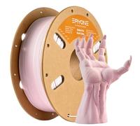 ERYONE Matte Dual Color Coextrusion Filament PLA 1.75 mm +/- 0.03 mm, Matte Bicolor PLA Filament for 3D Printers,1kg (2.2lbs)/Spool, Pink & White