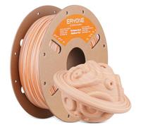ERYONE Matte Twist PLA Filament 1.75mm,3D Printer Filament PLA Matte +/-0.03mm, 1kg(2.2lbs)/Spool,Fast Color Change Matte Multicolored Rainbow PLA, Matte Rock PLA Maple Amber