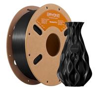ERYONE PLA Filament 1,75 mm, filamento PLA para impresora 3D, +/- 0,03 mm, 1 kg/bobina,negro