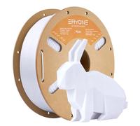 ERYONE PLA Plus Filament 1.75mm PLA+ 3D Printer Filament +/-0.03mm, 1kg/ Spool,Cool White
