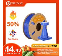ERYONE Promozione ABS + Diametro 1,75 mm Filamento per stampa 3D 1 kg per stampante 3D FDM Alimentazione fluida Spedizione veloce White
