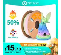 ERYONE Promozione PLA Opaco Arcobaleno 1KG 1.75mm ±0.03mm Filamento Per Stampante 3D Macaron Filamento Acquerello di Alta Qualità Nuovo Watercolor