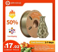 ERYONE Promozione Ultra SILK PLA Filamento 1.75mm 1KG Per Stampa 3D Alta Qualità Nuovo Arrivo Spedizione Gratuita Veloce Red