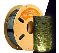 ERYONE Rapid PETG Filament 1.75mm +/- 0.03mm, High Speed 30-500mm/s 3D Printing Filament, Hyper Speed Translucent PETG, 1kg (2.2LBS) / Spool, Transparent Dark Green