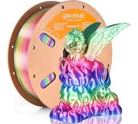 ERYONE Silk Rainbow Filament PLA 1.75mm for 3D Printer, +/-0.05mm, 1kg /Spool,Candy Rainbow