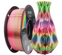 ERYONE Silk Rainbow Filament PLA 1.75mm for 3D Printer, +/-0.05mm, 1kg /Spool,Metal Luster Silk Rainbow