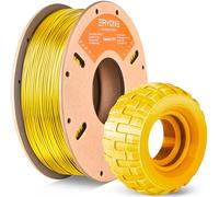 ERYONE TPU Filament 1.75mm, 3D Drucker Filament TPU 0.5kg 1 Spool, +/-0.05mm, 95A, Yellow