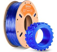 ERYONE TPU Filament 1.75mm, 3D Drucker Filament TPU 1kg 1 Spool, +/-0.05mm,95A,Blu Transparent
