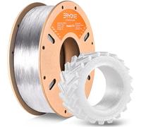 ERYONE TPU Filament 1.75mm, 3D Drucker Filament TPU 1kg 1 Spool, +/-0.05mm, 95A,Transparent