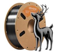 ERYONE Ultra Silk PLA Filament, Silk Filament PLA 1.75mm for 3D Printer,1KG +/-0.03mm, Black