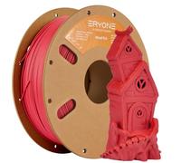 ERYONE Wood PLA Filament 1.75 mm, 3D Printing Filament PLA 1.75 mm +/-0.03mm for 3D Printers and 3D Pens, 1kg (2.2lbs)/Spool, Red