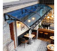 eryssgbf Pensilina Tettoia per Porta Balcone Esterno, Tendalino per Finestra, Resistente ai raggi UV/alla pioggia, Tettoia per Esterno/Porte/Balcone/Finestre 80x80cm