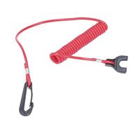 ERYUE 0176288 Interruttore di Arresto di Emergenza Cavo Sicurezza Cordino Durevole per Interruttore Arresto del Motore per Motori Fuoribordo OMC, Attrezzatura Essenziale gli Operatori Barche