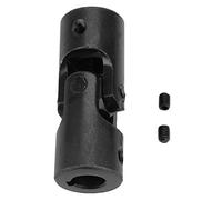 ERYUE 15 * 32 * 85 Mm Giunto Universale, Connettore del Motore Dell'accoppiamento Dell'albero Sterzo Fai - -te, Collega Aste Rigide per Auto Modello, Robot, Realizzato in Metallo,