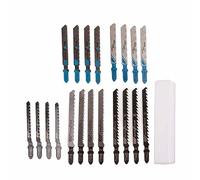 ERYUE 20 Lame per Seghetto Alternativo con Codolo a T in Acciaio Ad Alta velocità, Taglio Rapido Ed Efficiente per Legno e Metallo, Marcature Chiare gli Appassionati del Fai da Te, Artigiani