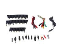 ERYUE Adattatore Universale per Caricabatterie per Laptop da 58 Pezzi Spina di Alimentazione CC Multifunzionale, Dell, Scatola di Immagazzinaggio Completa Accessori un Facile Utilizzo