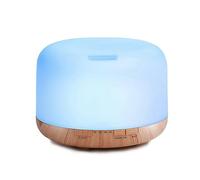 ERYUE Ahyticide -Eiffuser UltraSonic con 7 LED Modifica del Colore Illuminazione Sicuro Ecologico per Gli Anziani per Bambini in Gravidanza (Plug)