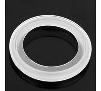 ERYUE Anello di Tenuta in Silicone Universale per Macchina per caffè, Accessorio Flessibile Non Tossico, Bianco, Diametro 4,7 Cm, Sicuro Tutte le età