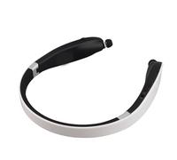 ERYUE Auricolare Wireless, Pieghevole, da Appendere Al Collo, Telescopico, con Lungo Tempo di Standby per, IOS, con Riduzione del Rumore CVC per le Telefonate (Bianco)