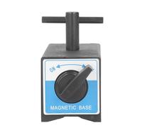 ERYUE Base Magnetica Robusto Supporto con di Aspirazione da 120 Kg per Comparatore, Comodo Interruttore per la Misurazione del Pezzo in Lavorazione