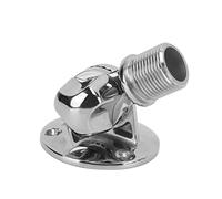 ERYUE Base per Antenna Marina Regolabile a 180 Gradi con Effetto Specchio per Supporto Antenna VHF Barche a Vela