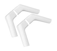 ERYUE Beccucci per Grondaie in Plastica per Resistenti Agli Agenti Atmosferici Un'efficiente Raccolta Dell'acqua Piovana e Prevenzione delle Infiltrazioni D'acqua, Sinistro e Destro Tetti di,