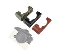 ERYUE Borsa per Fotocamera in Stile retrò per Fotocamera Zf con Presa Migliorata e Montaggio Versatile, Perfetta la Fotografia All'aperto, Pelle Sintetica (caffè) (#3)