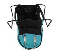 ERYUE Borsa Porta Attrezzi per Scala Borsa Organizer Durevole in Tessuto Oxford 600D Tasche Multiple Anello per Martello Scale a Pioli Strumenti di Riparazione di Facile Accesso gli Addetti Alla