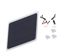 ERYUE Caricabatterie da Pannello Solare Monocristallino da 6 W per Telefono Barca per, Pannello Solare Impermeabile Uso Esterno