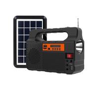 ERYUE Centrale Elettrica Ricaricabile Efficiente del Generatore Solare Portatile per il di Illuminazione di Emergenza Energia Solare Campeggio All'aperto