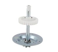 ERYUE Chamberlain Kit Ingranaggio Pignone di Ricambio - Gruppo Ingranaggio e Pignone di Trasmissione a Catena Premium - Kit Completo per Apriporta Garage Casa Metallo Plastica Argento