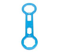 ERYUE Chiave di Ammortizzatore Anteriore 46 Mm/1.8 Pollici, 50 Mm/2in, CRF250R CRF450R CRF450X Uso, Materiale in Lega di Alluminio di Alta qualità, Facile Rimuovere il Tappo della (Blu)