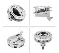 ERYUE Chiusura a Scatto per Portello a Incasso in Lega di Zinco, Realizzata in Lega di Zinco Fusa di Precisione di Alta qualità, Facile Installare, Ampiamente Utilizzata