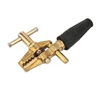 ERYUE Clamp/Holder per Cavo di Messa a Terra per Saldatura in Ottone Resistente Utensili Saldatori, con Buona conduttività, la Produzione di Cantieri Navali e Macchinari (Tutto in rame)