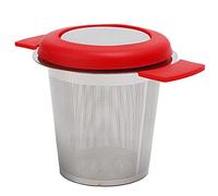 ERYUE Colino da tè Filtro a Maglia Fine con Coperchio Elegante Infusore per tè in Acciaio Inossidabile per Tazza, Boccale, Pentola Lavabile in Lavastoviglie gli Amanti del (Scarico il