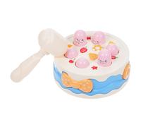 ERYUE Colpisci la Talpa Gioco Giocattolo Educativo Interattivo per Regalo di Compleanno per Bambini Coordinazione Occhio-mano Bambini ABS Rosa/bianco/blu (-2)