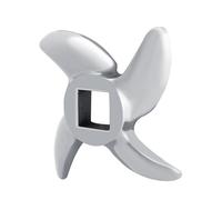 ERYUE Coltello Tritacarne Robusto in Acciaio Inossidabile da 1 Pezzo, Perfetto per Smerigliatrice/tritacarne, per Frutta/verdura, Dimensione 12# (32#)