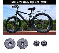 ERYUE Comode Impugnature in Gomma per Manubrio per Mountain Bike Tappo Terminale Fissaggio Antiscivolo e Stabile Adatto a Barre da 15-21 Mm Accessorio Ideale Gli Amanti della Bicicletta (#1)