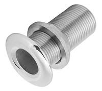 ERYUE Connettore per Raccordo Passascafo, Grado Marino 316, Superficie Lucida a Specchio, Cromato MJS022 per Barche Tubo Flessibile Yacht con Acciaio Inossidabile, Fusione di (MJS022-1〃)