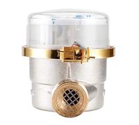 ERYUE Contatore Dell'acqua 15 Mm 1/2 Pollice con Lettura Ad Alta Precisione per Uso Domestico e in Giardino, Contatore Dell'acqua Fredda in ABS + Ferro per Piante Esterno