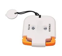 ERYUE Contatore Punteggio Golf Portatile Clicker a 2 Cifre Ritorno Rapido a Zero per Il Conteggio dei Putt dei Colpi di Golf, Materiale Plastico per 2 Giocatori (#)